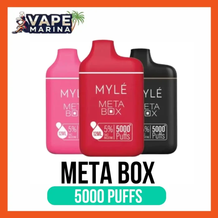 Myle Meta box 5000 puffs-vape marina