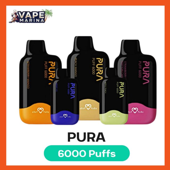 Pura 6000 Puffs-vapemarina