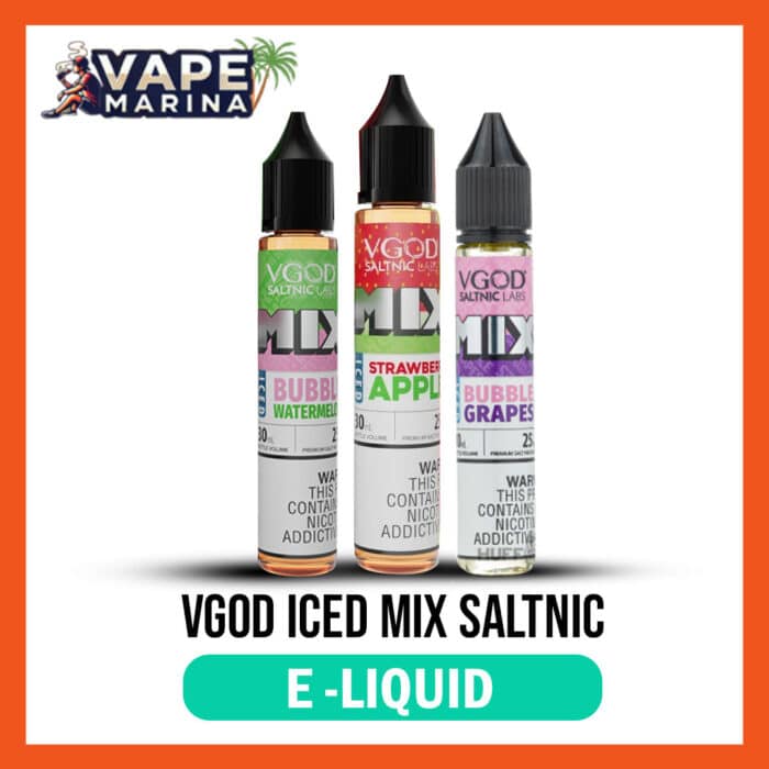 Vgod Iced Mix Saltnic Vape Marina