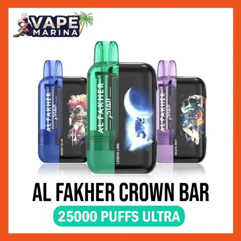 Al fakher crown bar 25000 puffs ultra