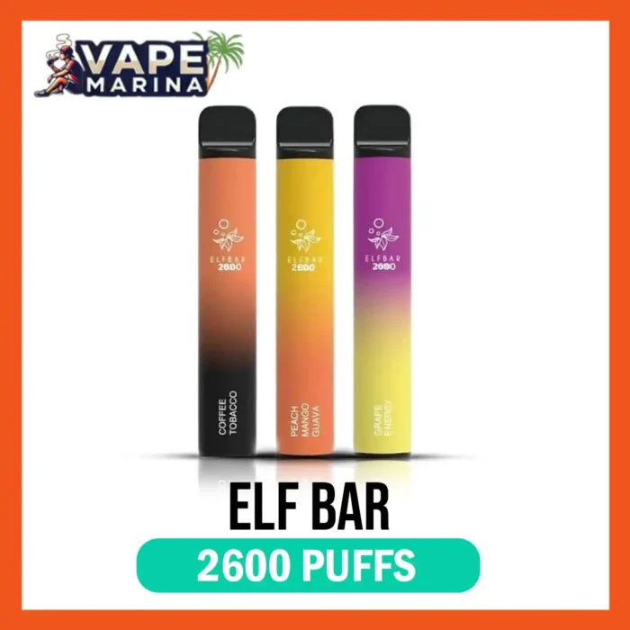 ELF BAR 2600 Puffs vape marina