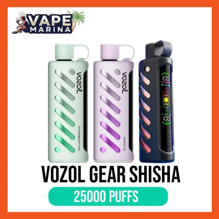 Vozol Gear shisha 25000 puffs vape marina