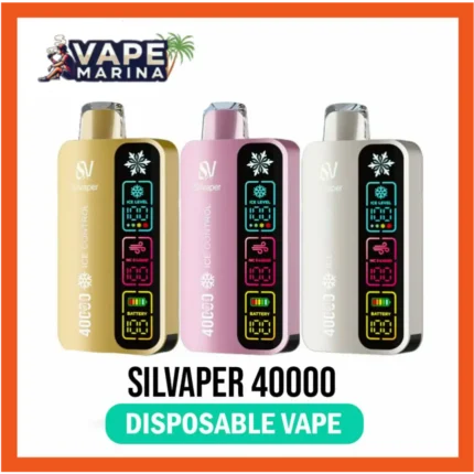 Silvaper 40000 disposable vape dubai