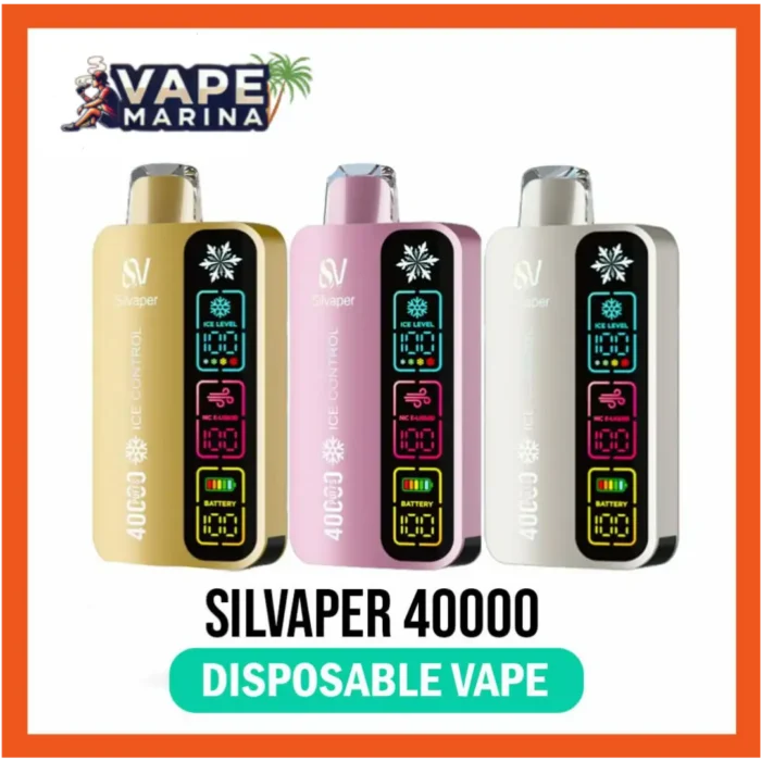 Silvaper 40000 disposable vape dubai