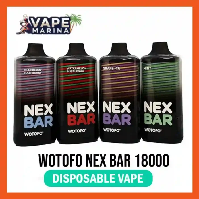WOTOFO NEX BAR 18000 PUFFS vape marina
